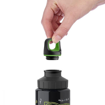 Tefal Drink 2 Go Light Steel Nerd Drinking Bottle Screw Lid 600 ml / K3194112 - Karout Online -Karout Online Shopping In lebanon - Karout Express Delivery