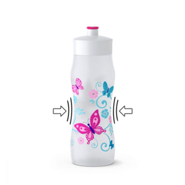 Tefal Squeeze Butterflies Drinking Bottle 600 ml / K3201512 - Karout Online -Karout Online Shopping In lebanon - Karout Express Delivery