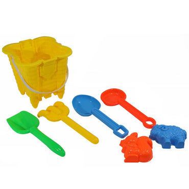 Castle Beach Toys Set Yellow Summer