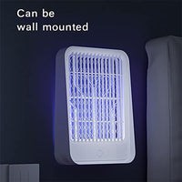 Portable Rechargeable Electric USB Killer Mosquito Lamp UV LED Light, Indoor Outdoor Wall Mount Noiseless No Radiation