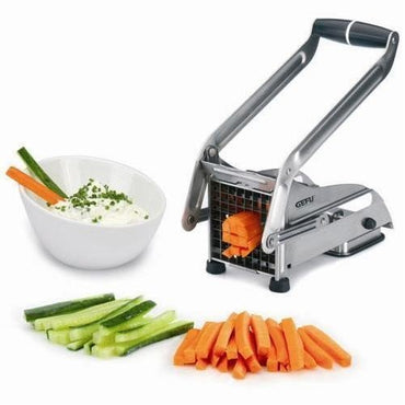 Stainless Steel Potato Chipper with 2 Blades Machine Maker Slicer / 6979838754543