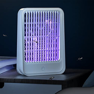 Portable Rechargeable Electric USB Killer Mosquito Lamp UV LED Light, Indoor Outdoor Wall Mount Noiseless No Radiation