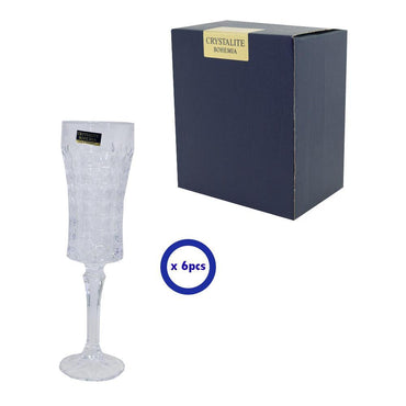 Bohemia Diamond Stemware 120 ml Set Of 6.