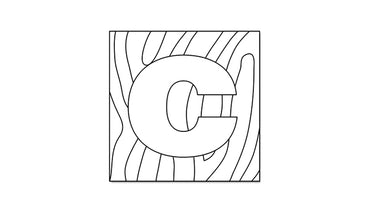 Stephen Joseph Alphabet Craft Canvas