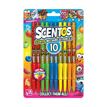 Scentos  Scented Mechanical Pencils 10 pcs - Karout Online -Karout Online Shopping In lebanon - Karout Express Delivery