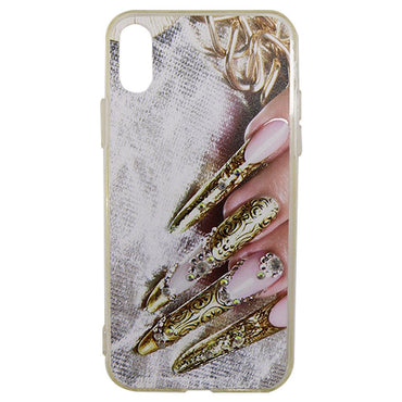 Phone Cover For Iphone X ( Nails) / AE-23 - Karout Online -Karout Online Shopping In lebanon - Karout Express Delivery