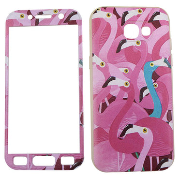 Phone Cover For Samsung A5 2017 2 in 1 Back And Front - Karout Online -Karout Online Shopping In lebanon - Karout Express Delivery