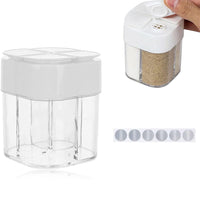 Four in One Flip Top Plastic Seasoning Jar - Karout Online -Karout Online Shopping In lebanon - Karout Express Delivery