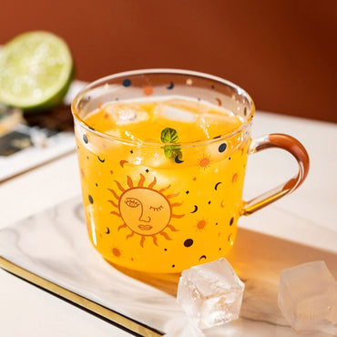 **NET**Creative Scale Glass Mug Breakfast Espresso Coffee Cup Glasses Household Drinkware / 9446053