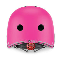 Globber Helmet Primo Lights - Dark Pink - Karout Online -Karout Online Shopping In lebanon - Karout Express Delivery