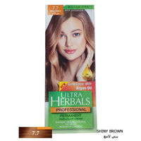Ultra Herbals Professional Hair Color Cream 7.7 Shiny Brown - Karout Online -Karout Online Shopping In lebanon - Karout Express Delivery