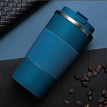 **(NET)**Stainless Steel Travel Coffee Mug Vacuum Insulated Reusable Coffee Tumbler Cup 510ml