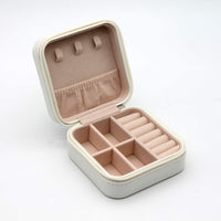 **NET**Portable Leather Travel Jewelry Box Jewelry Organizer / KC23-213 / 6920233814257