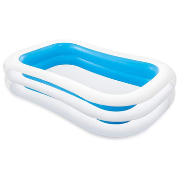 (NET) Intex 56483 Swim Center Inflatable Family Swimming Pool
