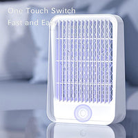 Portable Rechargeable Electric USB Killer Mosquito Lamp UV LED Light, Indoor Outdoor Wall Mount Noiseless No Radiation