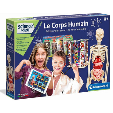 CLEMENTONI  The Human Body-Science Game - French - Karout Online -Karout Online Shopping In lebanon - Karout Express Delivery