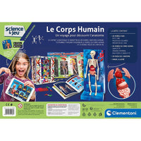 CLEMENTONI  The Human Body-Science Game - French - Karout Online -Karout Online Shopping In lebanon - Karout Express Delivery