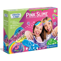 CLEMENTONI Slime Pink Lab  FR - Karout Online -Karout Online Shopping In lebanon - Karout Express Delivery