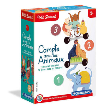 Clementoni Little Early Learning Countdown with Animals French - Karout Online -Karout Online Shopping In lebanon - Karout Express Delivery