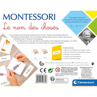 Clementoni Montessori Vocabulaire - French - Karout Online -Karout Online Shopping In lebanon - Karout Express Delivery