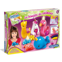 Clementoni Candles Trendy Animals - French - Karout Online -Karout Online Shopping In lebanon - Karout Express Delivery
