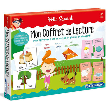 Clementoni  My Reading Box - French - Karout Online -Karout Online Shopping In lebanon - Karout Express Delivery
