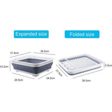 Multifunctional Foldable Dish Rack / KC-104 - Karout Online -Karout Online Shopping In lebanon - Karout Express Delivery