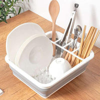 Multifunctional Foldable Dish Rack / KC-104 - Karout Online -Karout Online Shopping In lebanon - Karout Express Delivery
