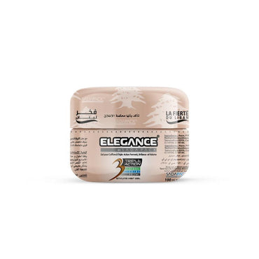 Elsada Elegance Triple Action Hair Gel 100 ml / Brown - Karout Online -Karout Online Shopping In lebanon - Karout Express Delivery