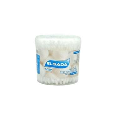 Elsada Round Cotton Ear Buds 200 Pcs - Karout Online -Karout Online Shopping In lebanon - Karout Express Delivery