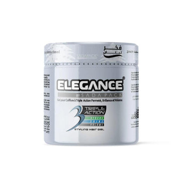 Elsada Elegance Triple Action Hair Gel / White 1000 ml - Karout Online -Karout Online Shopping In lebanon - Karout Express Delivery
