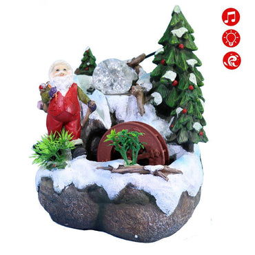 Christmas Fountain with LED Light.