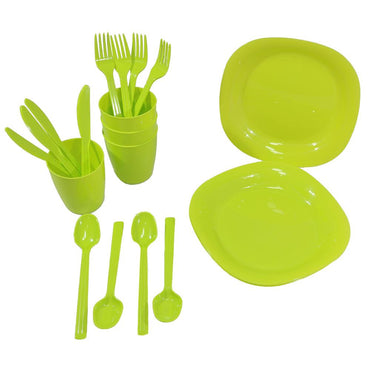 XCASA Camping Set For 4 Prs (21 Pcs) / OD20378 - Karout Online -Karout Online Shopping In lebanon - Karout Express Delivery