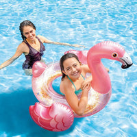 INTEX - Glitter Flamingo Tube Ride-On - Karout Online -Karout Online Shopping In lebanon - Karout Express Delivery