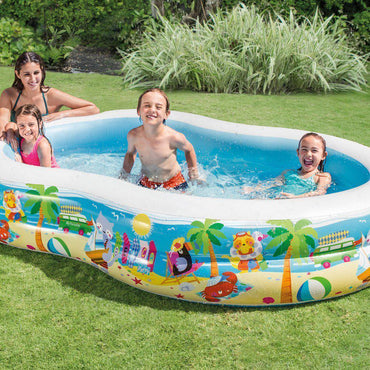 INTEX Swim Center Seashore Pool 56490 - Karout Online -Karout Online Shopping In lebanon - Karout Express Delivery