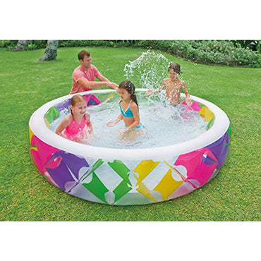 Intex Swim Center Pinwheel Pool - Karout Online -Karout Online Shopping In lebanon - Karout Express Delivery
