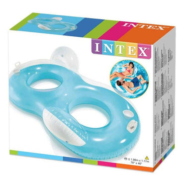 Intex Double Pillow Back Lounge - Karout Online -Karout Online Shopping In lebanon - Karout Express Delivery