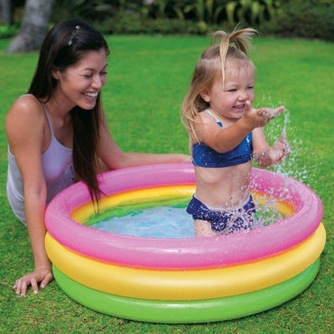 INTEX SUNSET GLOW BABY POOL 61*22 cm.