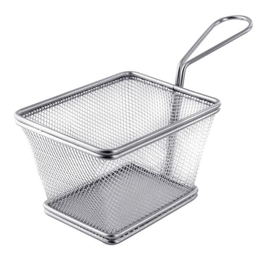 Small Rectangular Stainless Steel Frying Basket / KC-1355 - Karout Online -Karout Online Shopping In lebanon - Karout Express Delivery