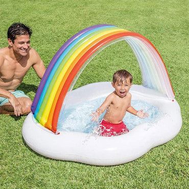 INTEX RAINBOW CLOUD BABY POOL.