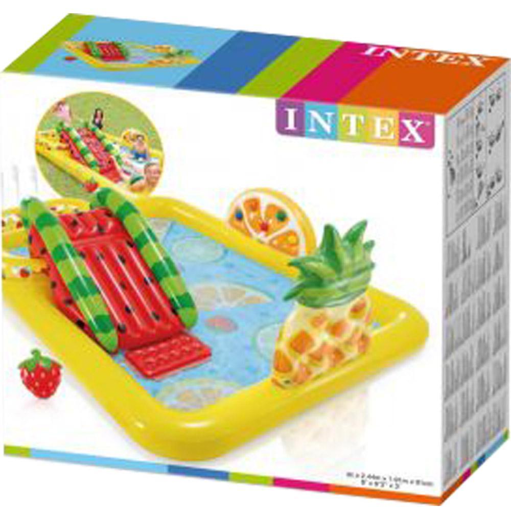 Intex 57158NP Fun'n Fruity Waterspeelset, 244cm x 191cm x 91cm : Intex Intex 57158NP Fun'n Fruity Waterspeelset, 244cm x 191cm x 91cm : Intex