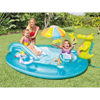 Intex Inflatable Gator Play Center - Karout Online -Karout Online Shopping In lebanon - Karout Express Delivery