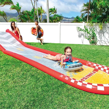 Intex Racing Fun Slide - Karout Online -Karout Online Shopping In lebanon - Karout Express Delivery