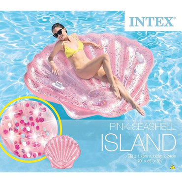 Intex Pink Seashell Island - Karout Online -Karout Online Shopping In lebanon - Karout Express Delivery
