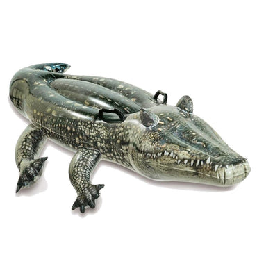 Intex Realistic Gator Ride On Inflatable Summer
