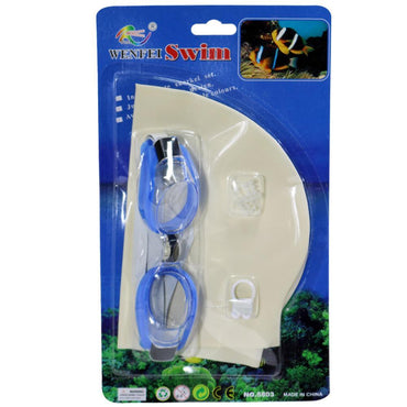 Swimming Goggles With Hat Set.
