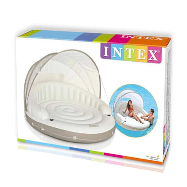 Intex  Inflatable Canopy Island Sun Shelter Floating - Karout Online -Karout Online Shopping In lebanon - Karout Express Delivery