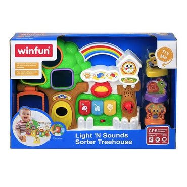 Win Fun Light N Sounds Sorter Treehouse - Karout Online -Karout Online Shopping In lebanon - Karout Express Delivery