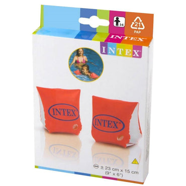 Intex Deluxe Arm Bands Orange 58642Np Summer