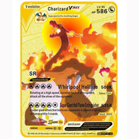 Pokemon Metal Golden Vmax Cards - Karout Online -Karout Online Shopping In lebanon - Karout Express Delivery